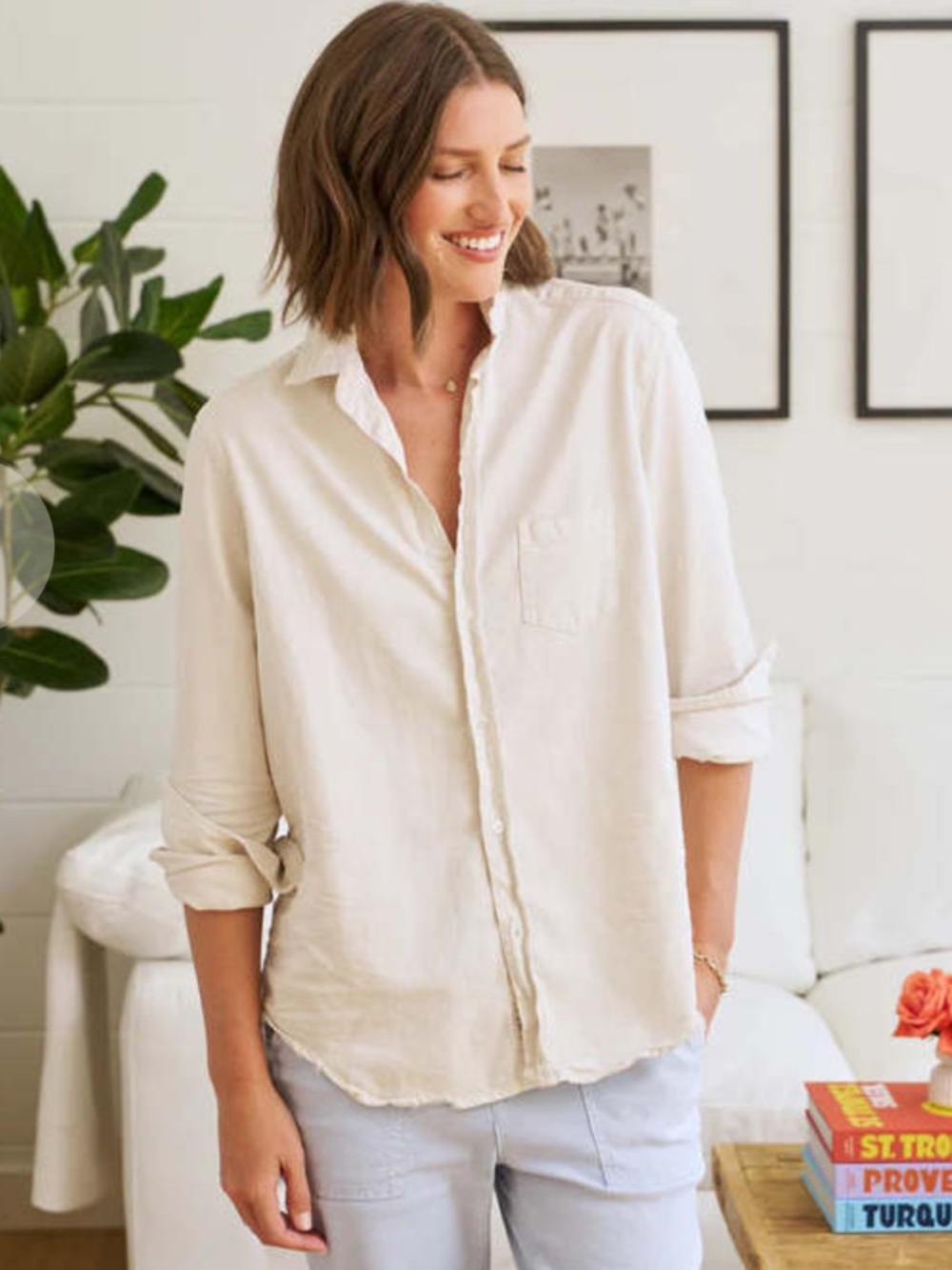 Frank & Eileen the Eileen shirt soft flannel cotton